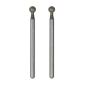 PRX-28226-Proxxon round diamond grinding bit Ø 4.4 mm (x2) - PRX-28226
