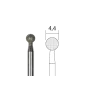 PRX-28226-Proxxon round diamond grinding bit Ø 4.4 mm (x2) - PRX-28226