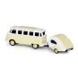 500504164-Volkswagen T1 SambaBus bus + caravan 2.4GHz RTR 1/87 Carson - 500504164