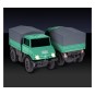 500504165-Mercedes Unimog U406 Forestier avec remorque 2.4GHz RTR 1/87 Carson - 500504165