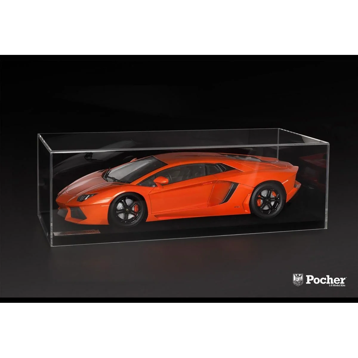Pocher HK200 Transparent display case for 1/8 scale cars - HK200