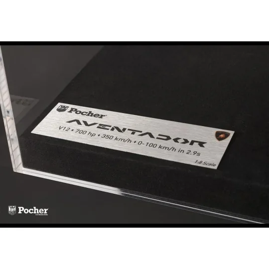 HK200-Pocher HK200 Transparent display case for 1/8 scale cars