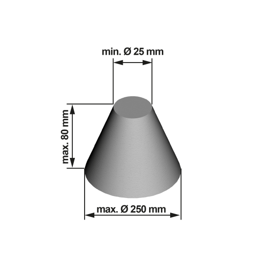 PRX-27076-Coupeur de cercle TKS 360 pour coupeur à fil chaud THERMOCUT 230/E Proxxon
