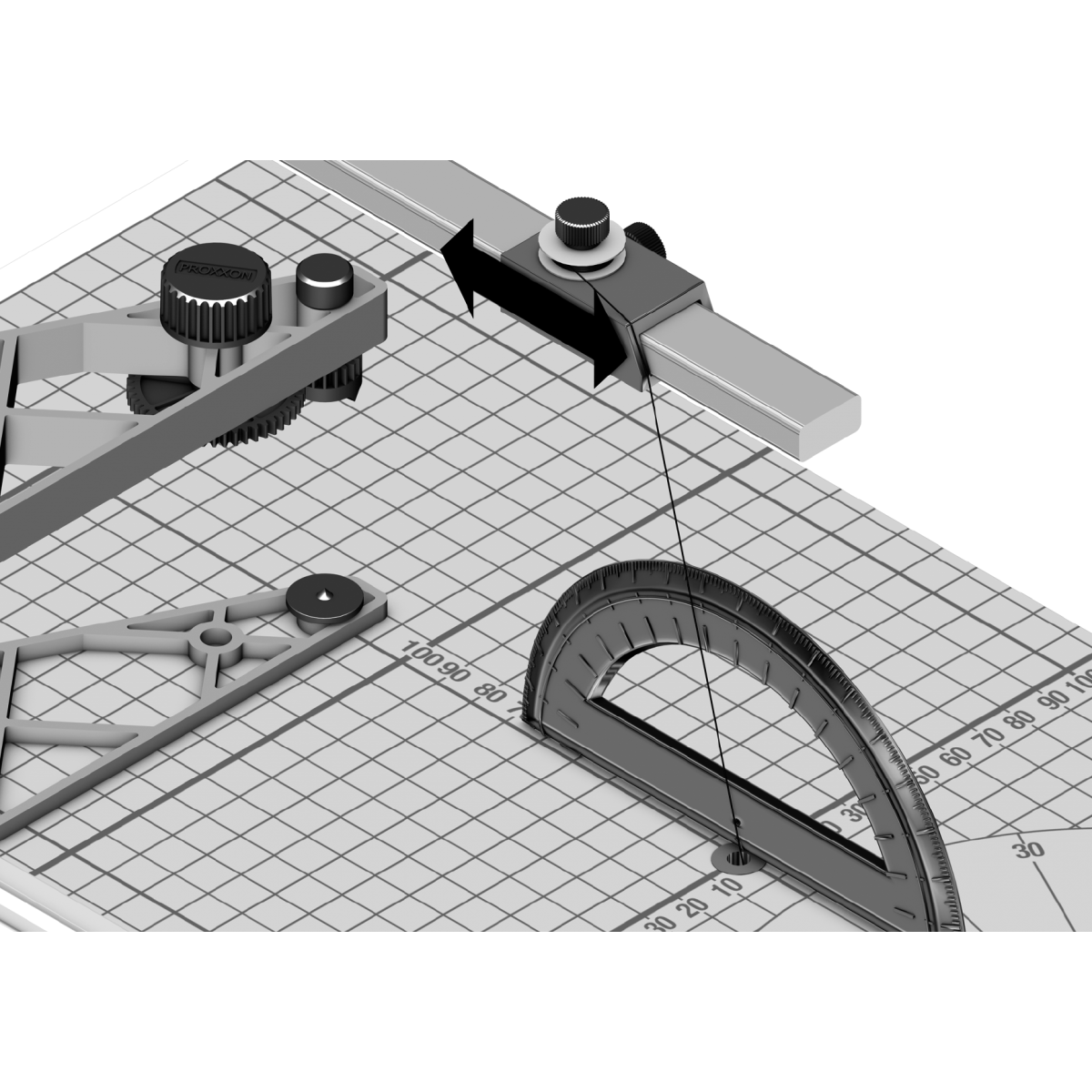 TKS 360 Circle Cutter for THERMOCUT 230/E Proxxon Hot Wire Cutter -...