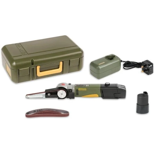 PRX-29810-BS/A - Ponceuse à bande sans fil + Chargeur + Batterie Proxxon