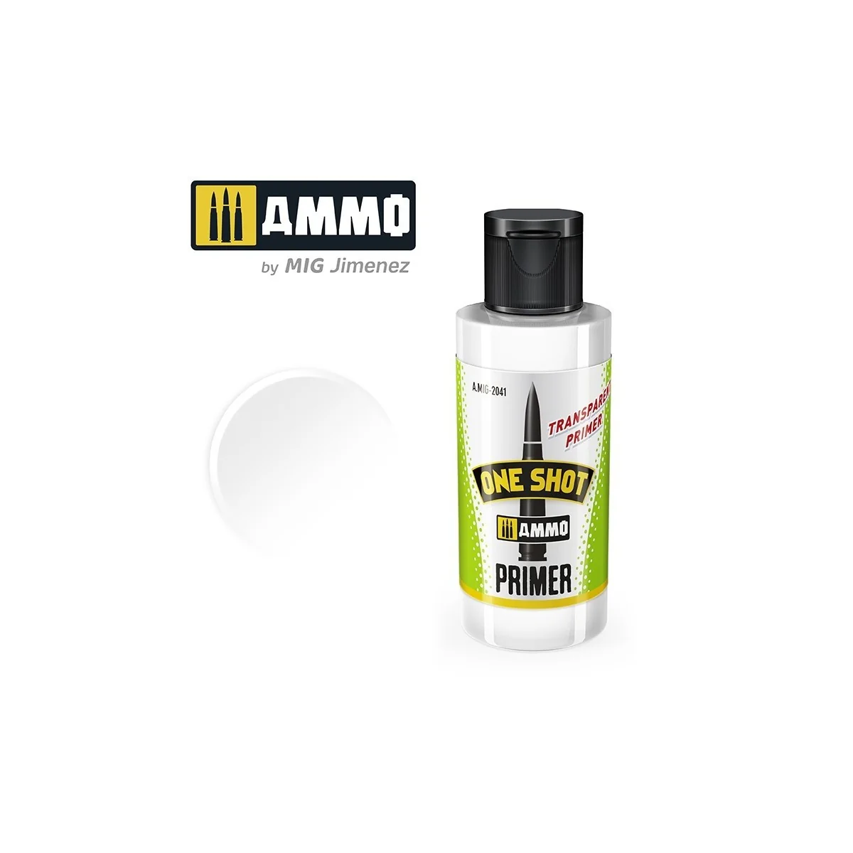 Mig Clear Acrylic Primer Paint ONE SHOT (60ml) - A.MIG-2041