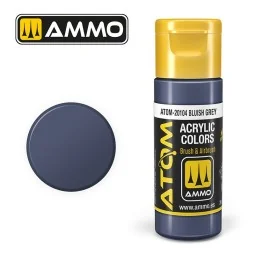 Bluish-gray acrylic paint, 20 ml ATOM AMMO - ATOM-20104