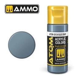 Blue-gray acrylic paint 20ml ATOM AMMO - ATOM-20134