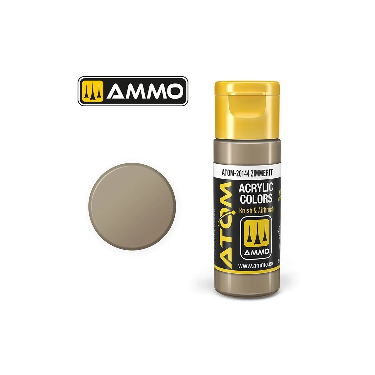 Zimmerit acrylic paint 20ml ATOM AMMO - ATOM-20144 - ATOM-20144 Zimmerit acrylic paint 20ml ATOM AMMO - ATOM-20144 - ATOM-20144