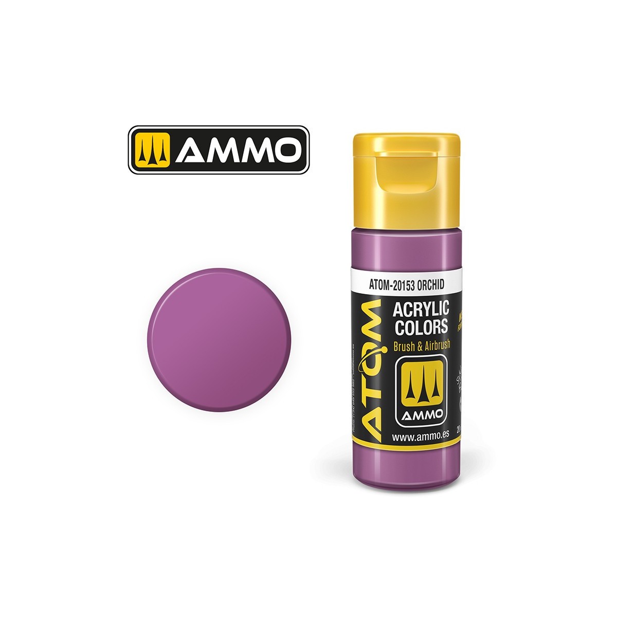 Orchid Acrylic Paint 20ml ATOM AMMO - ATOM-20153