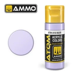 Peinture acrylique Mauve 20ml ATOM AMMO