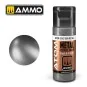 ATOM-20167-Gun Metal Acrylic Paint 20ml ATOM METALLIC AMMO - ATOM-20167