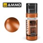 ATOM-20170-Copper Acrylic Paint 20ml ATOM METALLIC AMMO - ATOM-20170