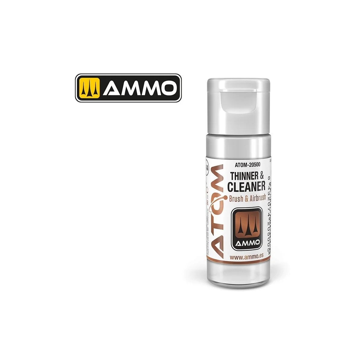 Thinner & Cleanser (20ml) ATOM AMMO - ATOM-20500 - ATOM-20500