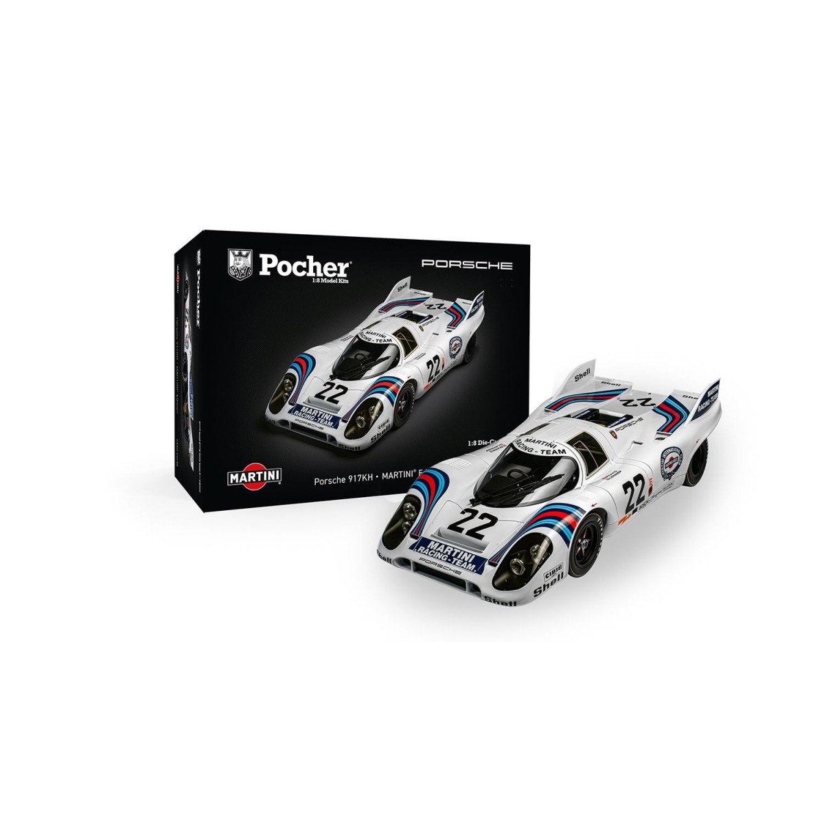 Pocher HK122 Porsche 917KH - MARTINI Edition - HK122