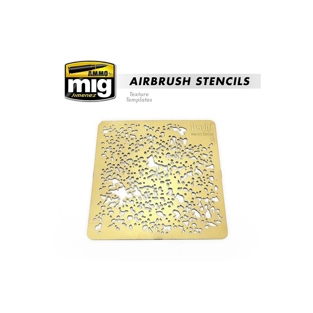 Pochoirs pour aérographe (x3) n°1 Ammo AMMO - MIG Jimenez A.MIG-8035 - 6
