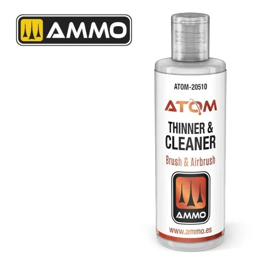 ATOM-20510-Thinner & Cleanser (60ml) ATOM AMMO - ATOM-20510