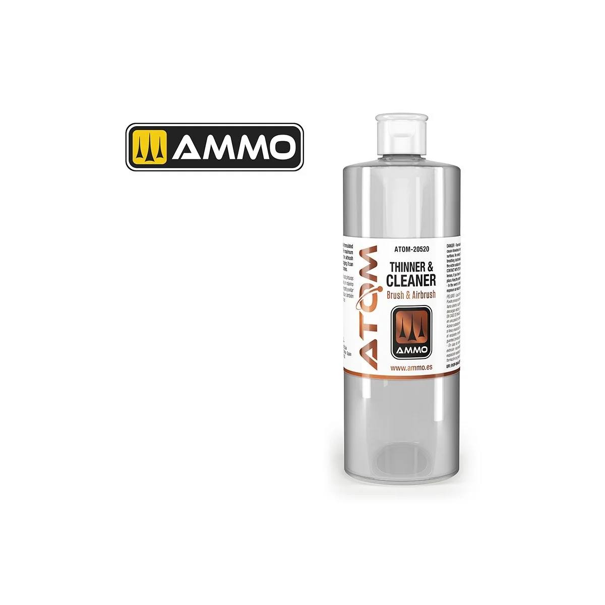 Diluant et nettoyant (400ml) ATOM AMMO AMMO - MIG Jimenez ATOM-20520 - 1