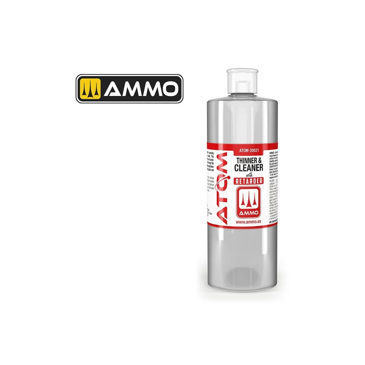 Thinner and Cleaner with Retardant (400ml) ATOM AMMO - ATOM-20521 -...