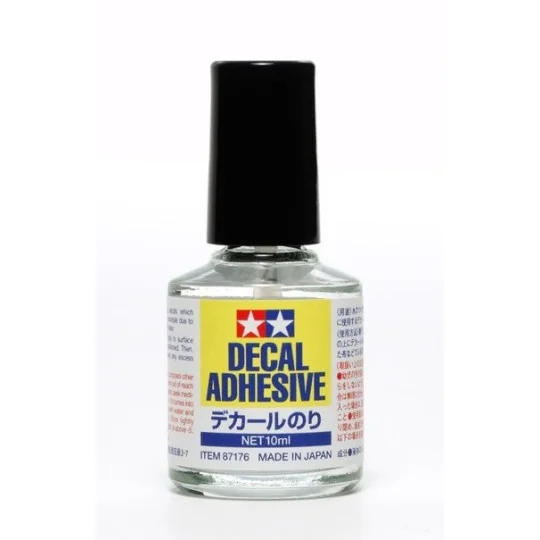 Tamiya 10ml Decal Adhesive - 87176 87176-Tamiya 10ml Decal Adhesive - 87176