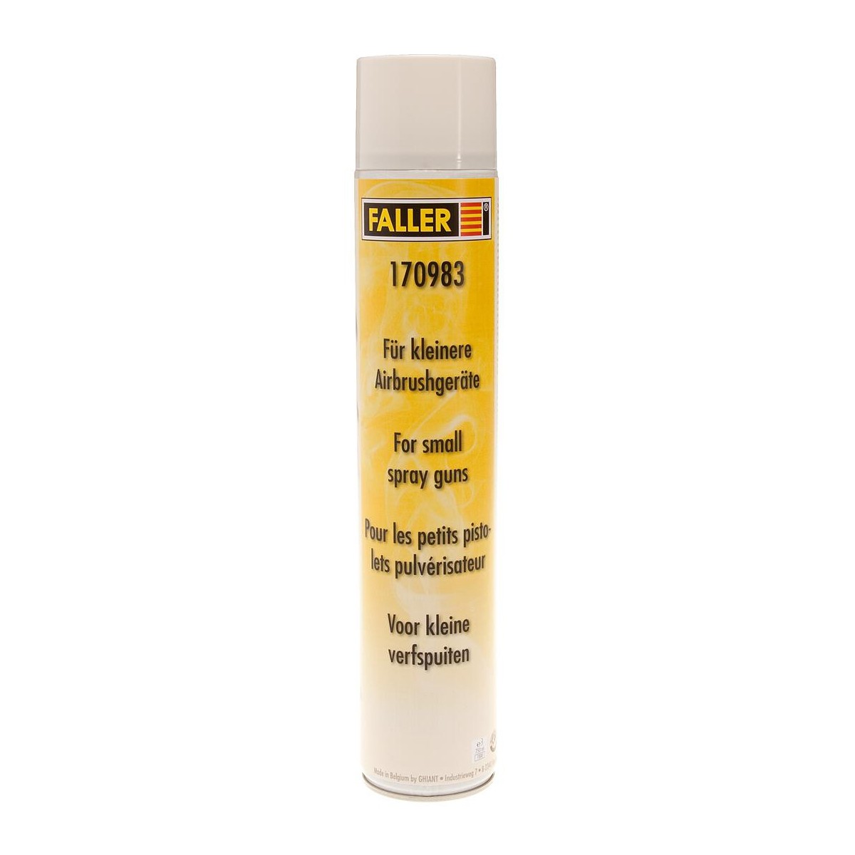 750 ml compressed air spray can for Faller airbrush - 170983 750 ml compressed air spray can for Faller airbrush - 170983