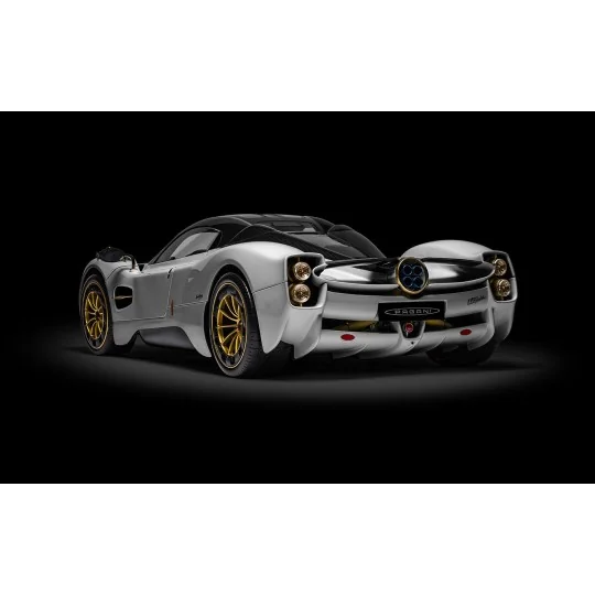 HK123-Pocher HK123 Pagani Utopia Coupe - Bianco Perla 1/8