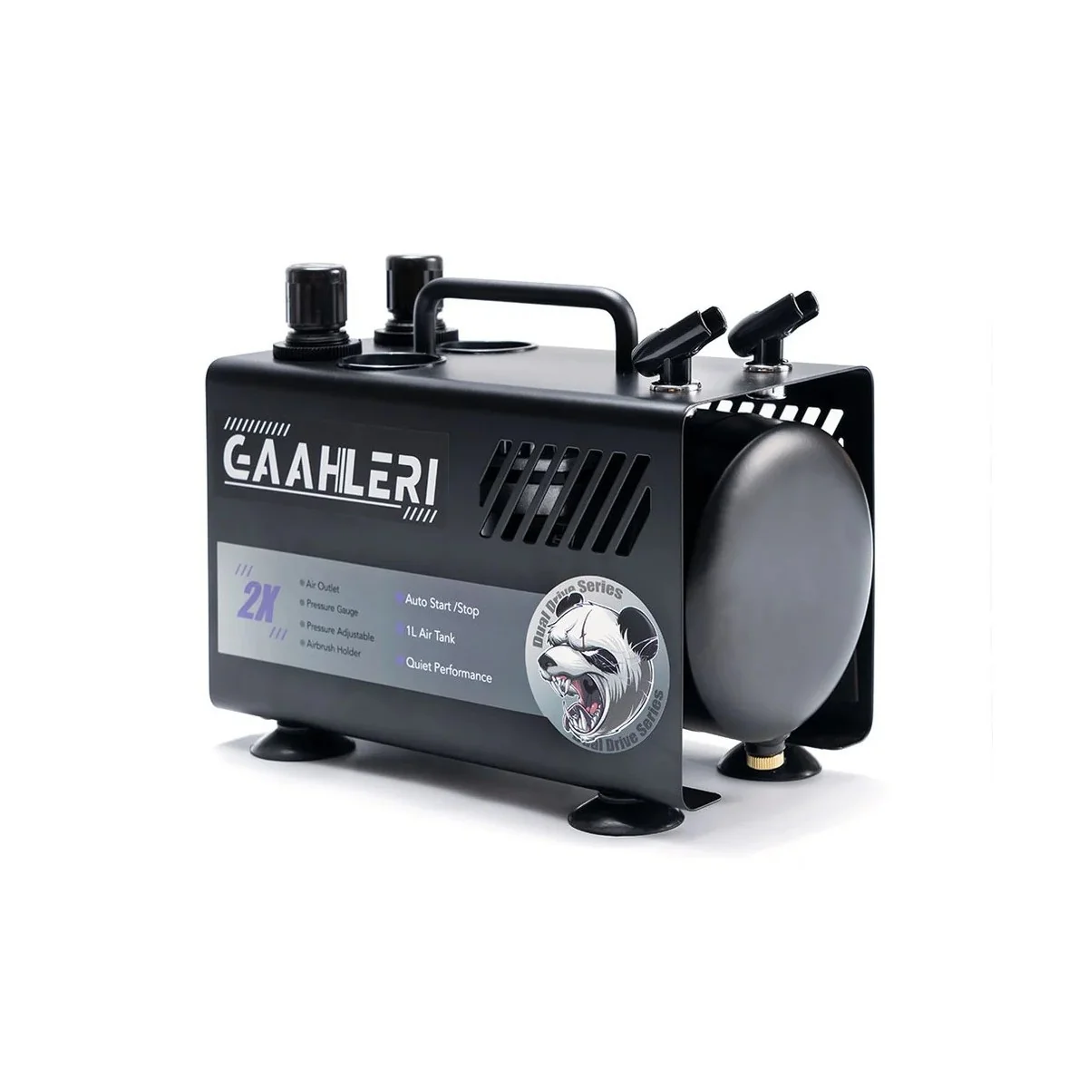 Dual Drive GT-918 Series Airbrush Air Compressor Gaahleri - 42878 -... Dual Drive GT-918 Series Airbrush Air Compressor Gaahleri - 42878 -...