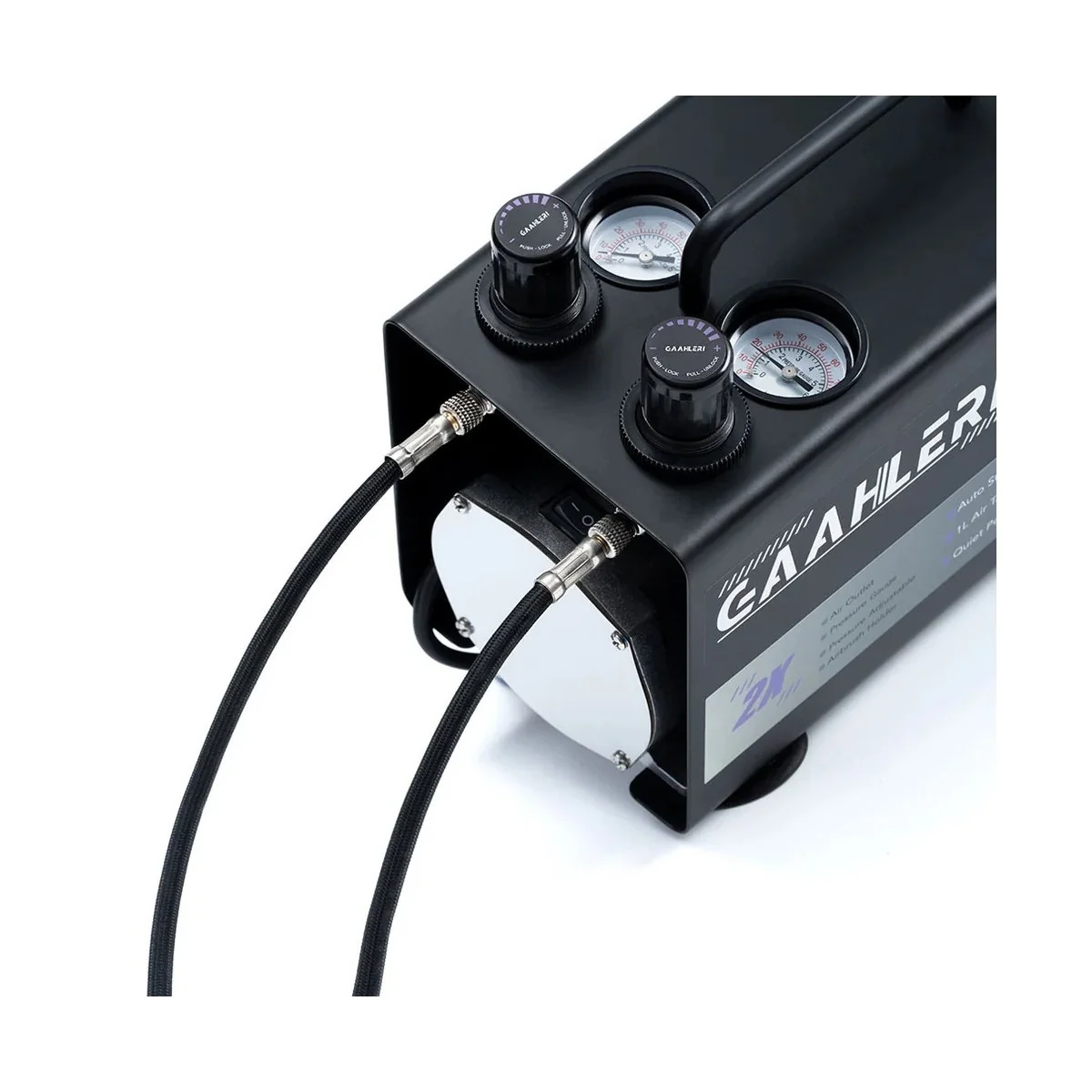 Dual Drive GT-918 Series Airbrush Air Compressor Gaahleri - 42878