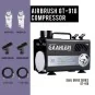 Dual Drive GT-918 Series Airbrush Air Compressor Gaahleri - 42878 -... 42878-Dual Drive GT-918 Series Airbrush Air Compressor Gaahleri - 42878