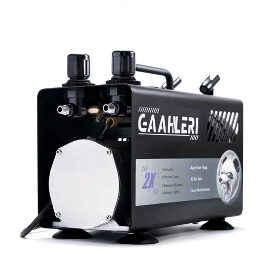 Dual Drive GT-918 Series Airbrush Air Compressor Gaahleri - 42878 42878-Dual Drive GT-918 Series Airbrush Air Compressor Gaahleri - 42878