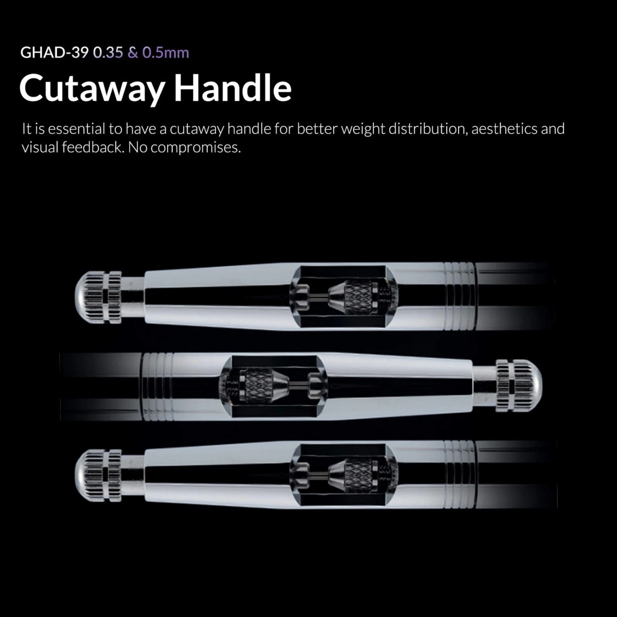 Gaahleri GHAD-39 Advanced Series Airbrush - 40133 Gaahleri GHAD-39 Advanced Series Airbrush - 40133