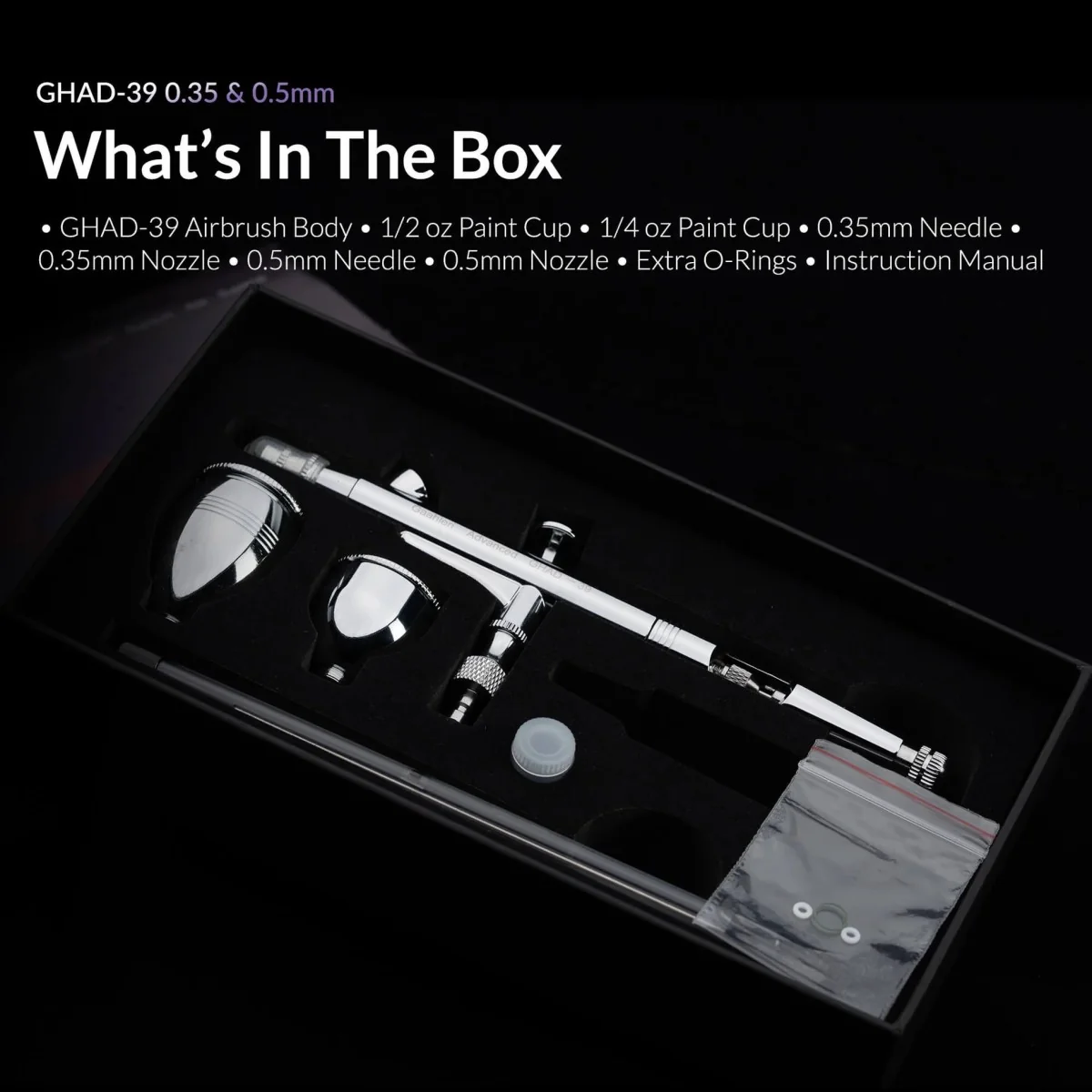 Aérographe GHAD-39 Advanced Séries Gaahleri Gaahleri 40133 - 12