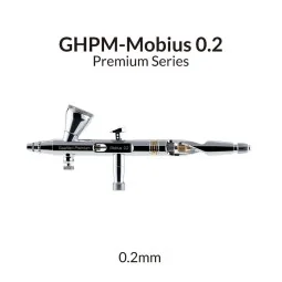 Aérographe GHPM-Mobius 0.2 mm Premium Séries Gaahleri Gaahleri 40850 - 1