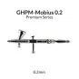 Aérographe GHPM-Mobius 0.2 mm Premium Séries Gaahleri Gaahleri 40850 - 1 40850-Aérographe GHPM-Mobius 0.2 mm Premium Séries Gaahleri - 40850