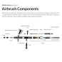 Airbrush GHPM-Mobius 0.2 mm Premium Gaahleri Series - 40850 40850-Airbrush GHPM-Mobius 0.2 mm Premium Gaahleri Series - 40850