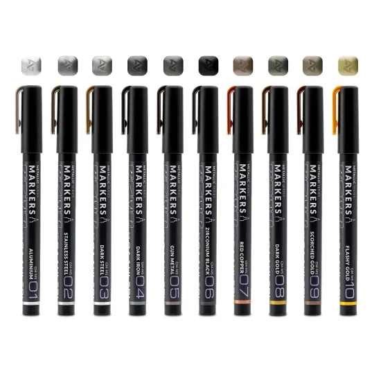42328-Gaahleri Metallic Series Marker Set - 42328