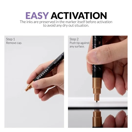 42328-Gaahleri Metallic Series Marker Set - 42328