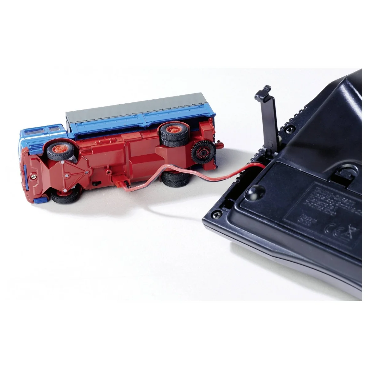 MB 1620 covered truck with trailer, 2.4GHz, RTR, 1/87 scale Carson ...