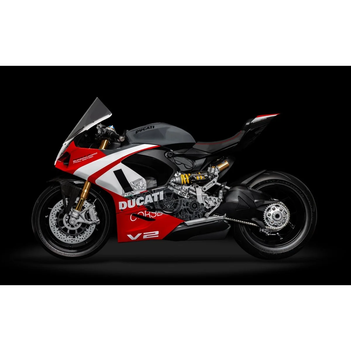 Pocher HK124 Moto Ducati Panigale - V2 Superquadro Final Edition 1/... Pocher HK124 Moto Ducati Panigale - V2 Superquadro Final Edition 1/...