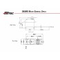 Hitec D85MG Metal Digital Servo Hitec 1-00068 - 3 1-00068-Hitec D85MG Metal Digital Servo - 1-00068