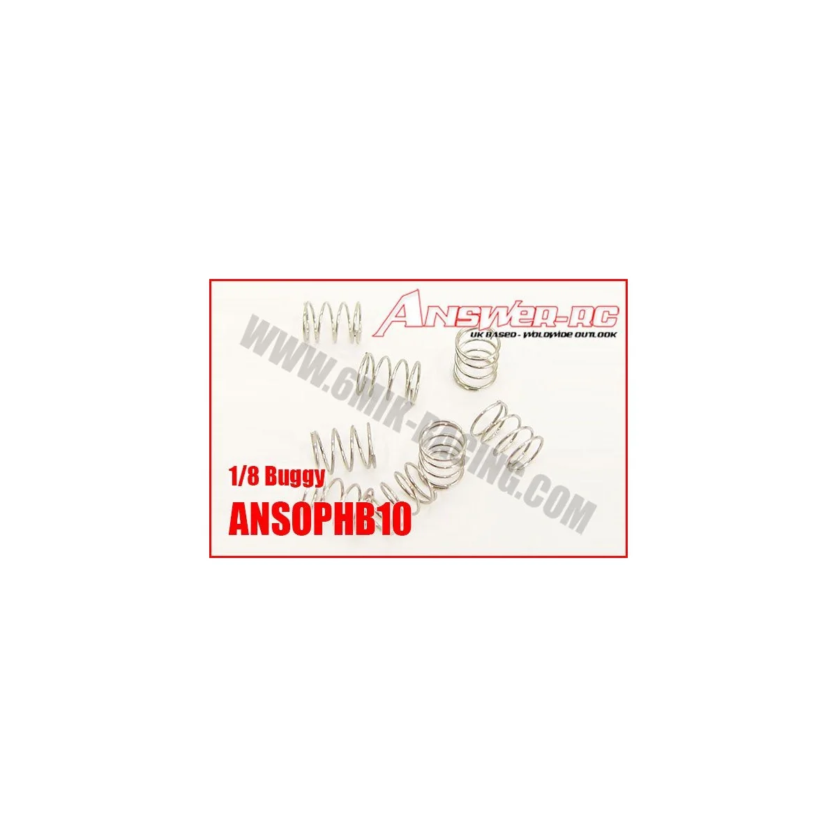 Springs of pads (8) Answer Answer ANSOPHB10 - 1