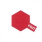 86037-Peinture bombe Lexan rouge translucide PS37 Tamiya