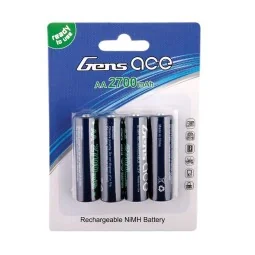 Accus R6 AA NiMh 2700mAh (4) Gens ACE Gens ACE GE2-2700AA - 1