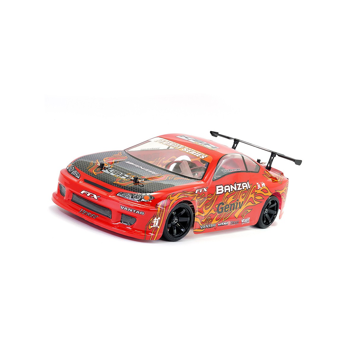 Banzai 4WD Drift rouge 1/10 RTR FTX FTX FTX5529 - 1