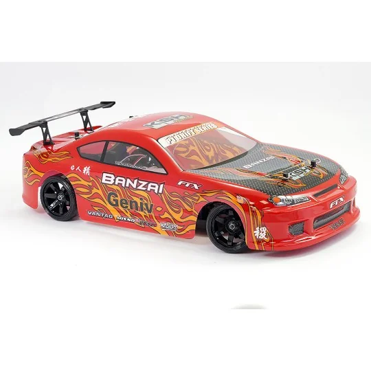FTX5529-Banzai 4WD Drift rouge 1/10 RTR FTX