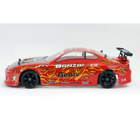 FTX5529-Banzai 4WD Drift Red 1/10 RTR FTX