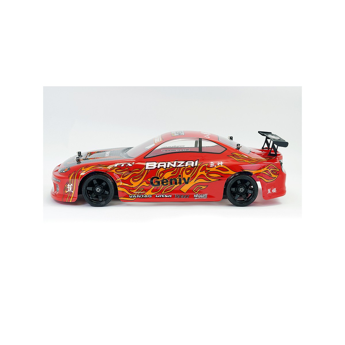 Banzai 4WD Drift Red 1/10 RTR FTX FTX FTX5529 - 4