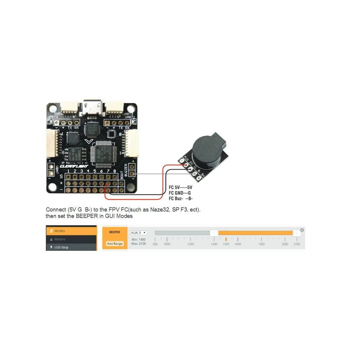 Location V2 Matek buzzer 1106877 - 5 Location V2 Matek buzzer 1106877 - 5