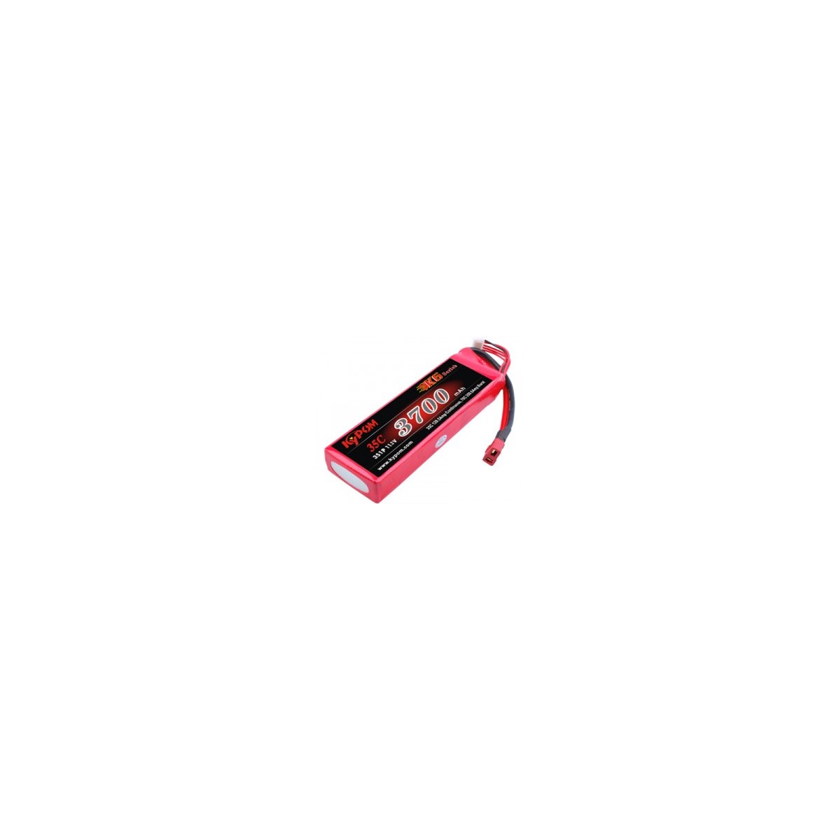 Li-Po 3700mAh 35C 3S 11,1V (Dean) Kypom Kypom Batteries KT3700/35-3S - 1