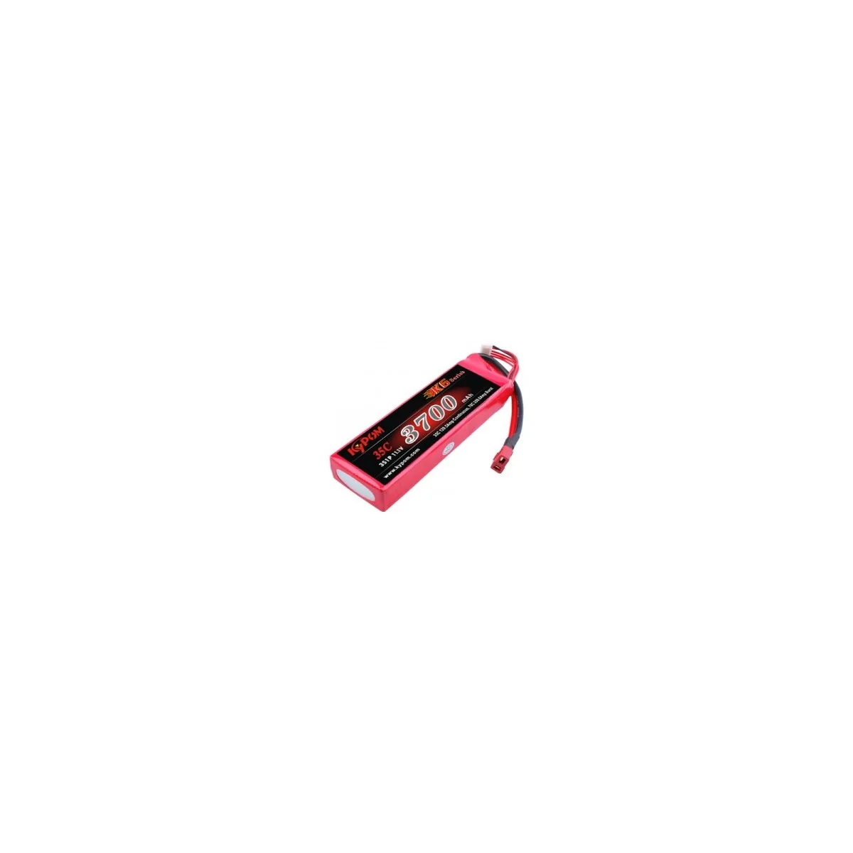Lipo 3700mAh 35 c 3S 11 .1V (Dean) Kypom Kypom Batteries KT3700/35-3S - 1 Lipo 3700mAh 35 c 3S 11 .1V (Dean) Kypom Kypom Batteries KT3700/35-3S - 1
